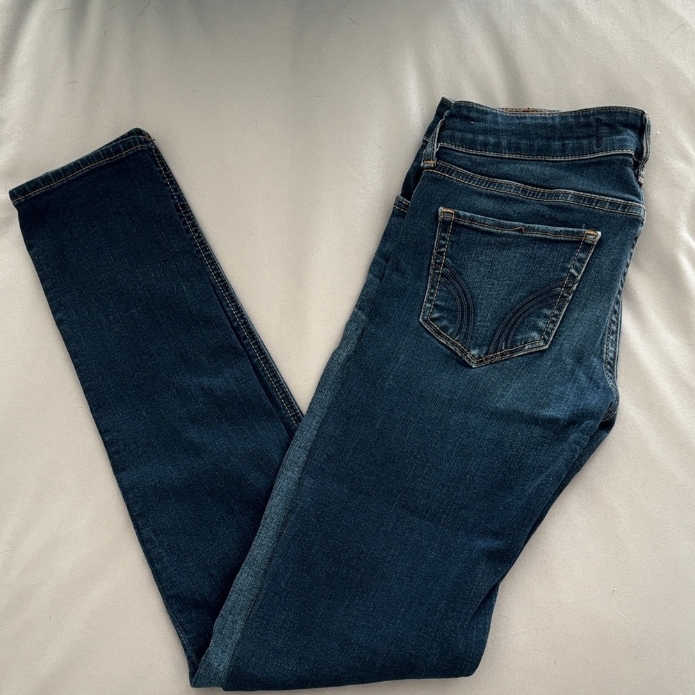Hollister Dark Blue Skinny Jeans